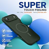 Vista 1454 de Miracase Funda diseñada para iPhone 13 Pro Max con protector de pantalla, [forro de microfibra suave antiarañazos], funda protectora de silicona