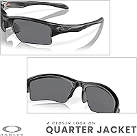 Vista 6 de OAKLEY Quarter Jacket OO9200 Sunglasses For Juniors+ Bundle Accessory Leash Kit, Microfiber Pouch
