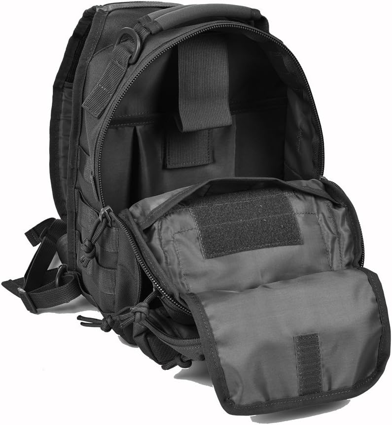 Tactical Sling Bag Pack Military Sling Assault Range Diaper Bag Backpack : Sports & Outdoors