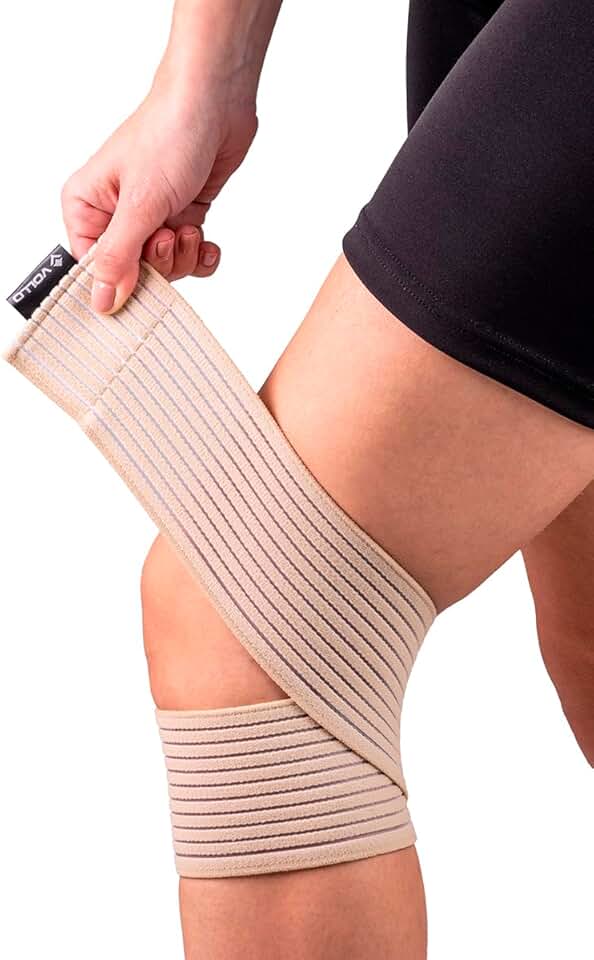 Vollo Joelheira Elástica Ajustável