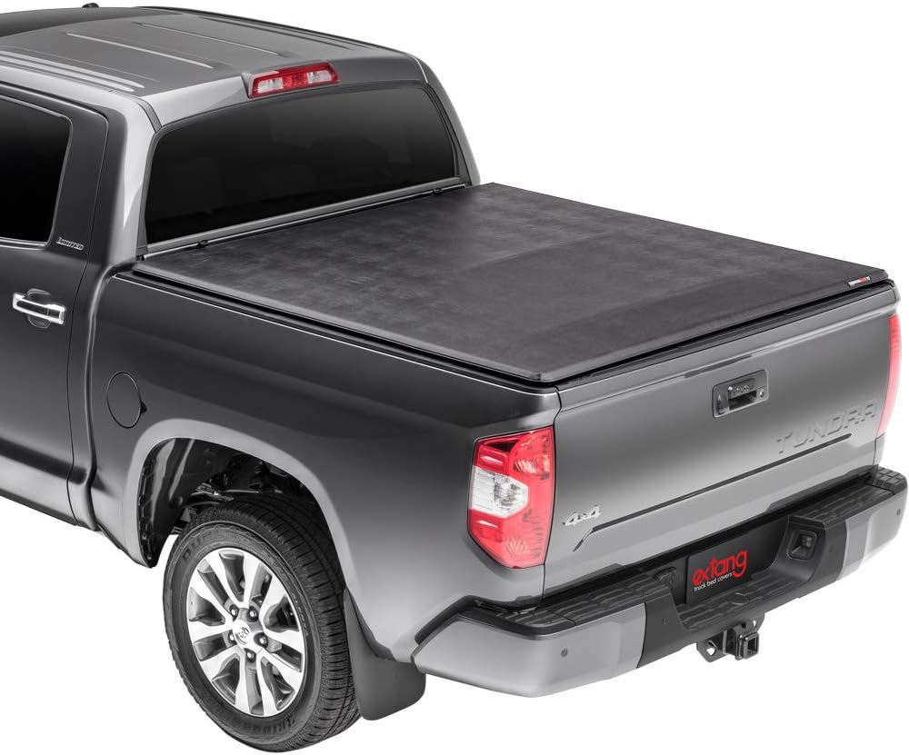 extangTrifecta 2.0 Soft Folding Truck Bed Tonneau Cover | 92460 | Fits 2015-2021 Toyota Tundra w/o rail system 5' 7" Bed (66.7")