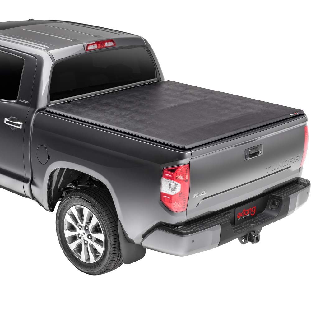 extangTrifecta 2.0 Soft Folding Truck Bed Tonneau Cover | 92460 | Fits 2015-2021 Toyota Tundra w/o rail system 5' 7" Bed (66.7")
