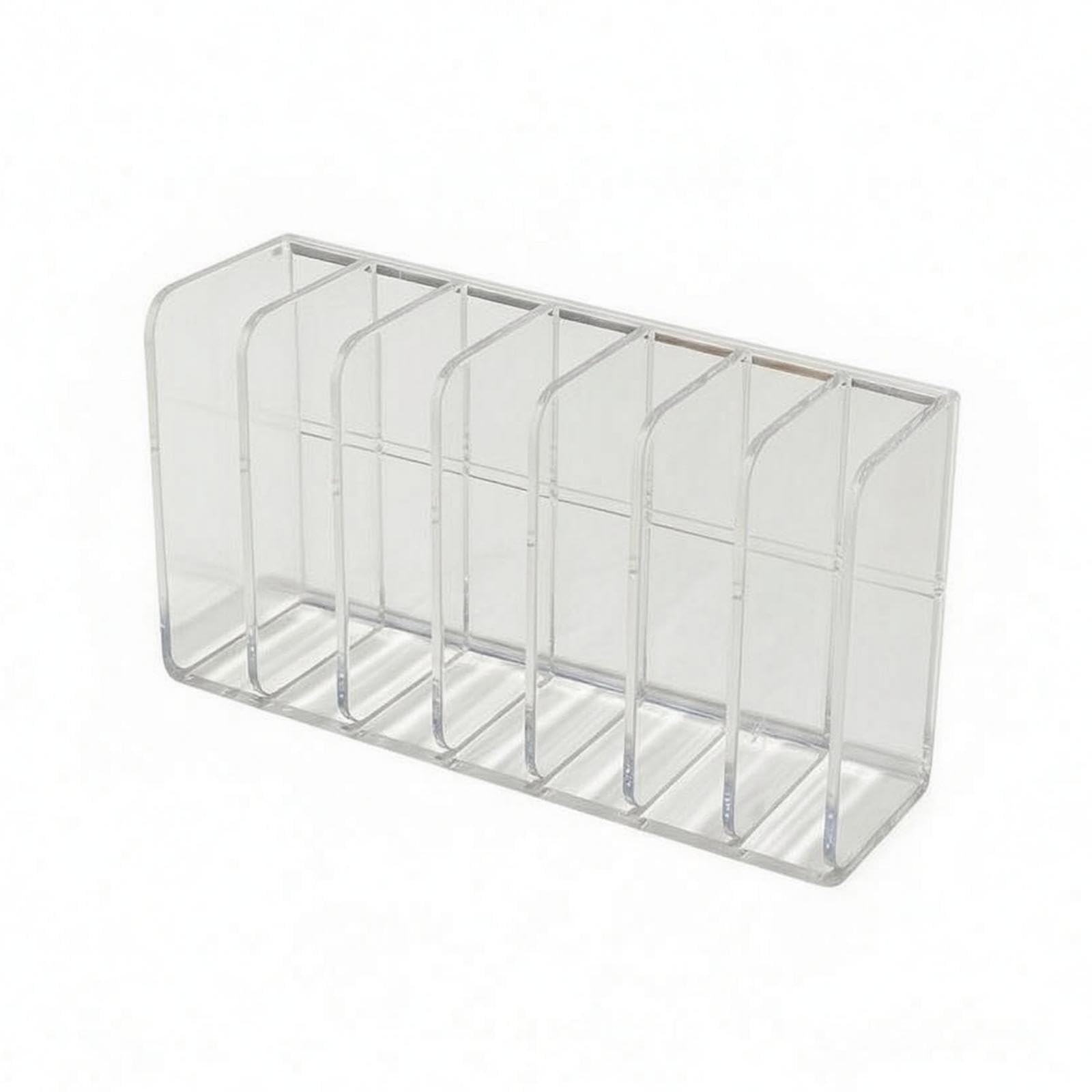 TISHITA 5 Stück Kosmetik Organizer Make Up Aufbewahrung Ablage Schminkständer Tubenhalter Aus Acryl mit Mehrfachfächern für Stehende Lagerung für Waschbeckenb, 5 Stück