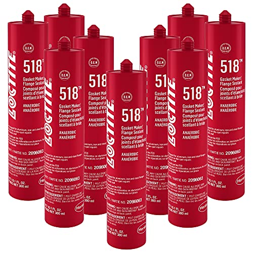 Loctite 518 Gasket Maker Flange Sealant, 300 Ml, 10-Pack #TOP27
