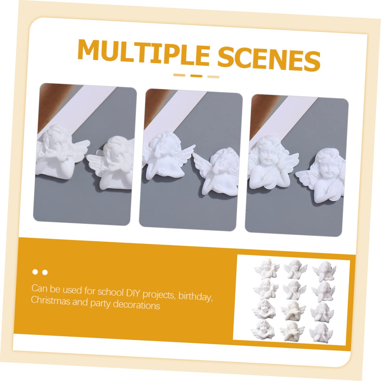 VILLFUL Lot De 200 Mini Breloques En Résine Pour La Fabrication De