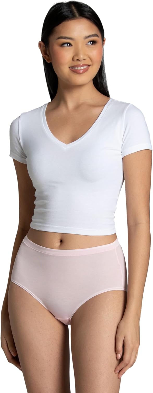 Fruit of the Loom womens Cotton Blend Bikini Underwear - Image 5