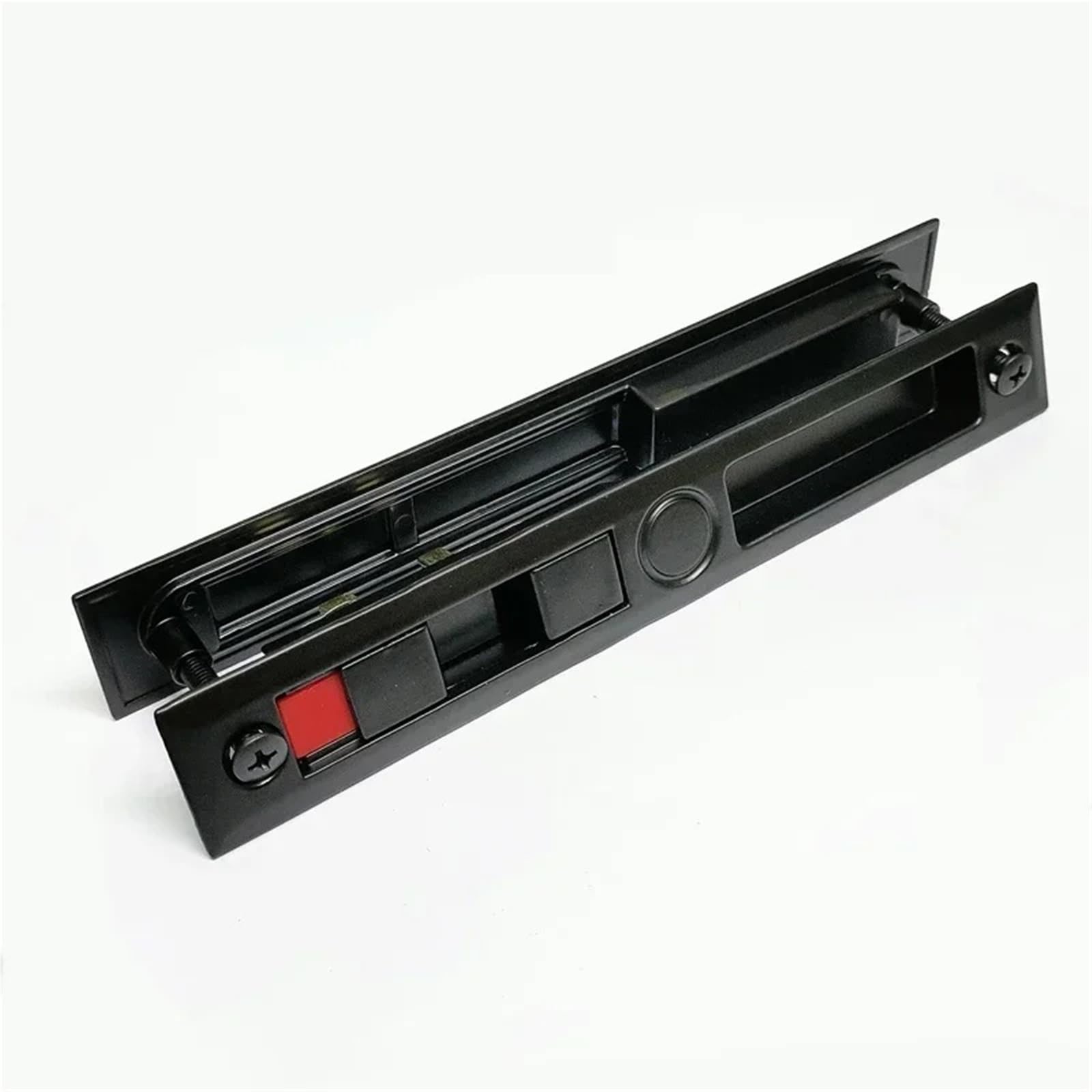 Serrure de porte coulissante noire loquet de meuble et quincaillerie MMS226