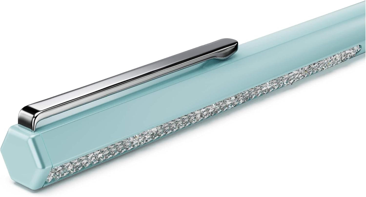 Swarovski Ballpoint pen Shimmer 5678190 blue lacquered