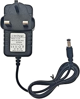 JZK DC 21V 1A Power Supply Adapter, Replacement Charger Adapter Charging Cable, Universal AC Charging Adapter Converter Adapter Driver Transformer, 1000mA Wall Charger with Indicator Light