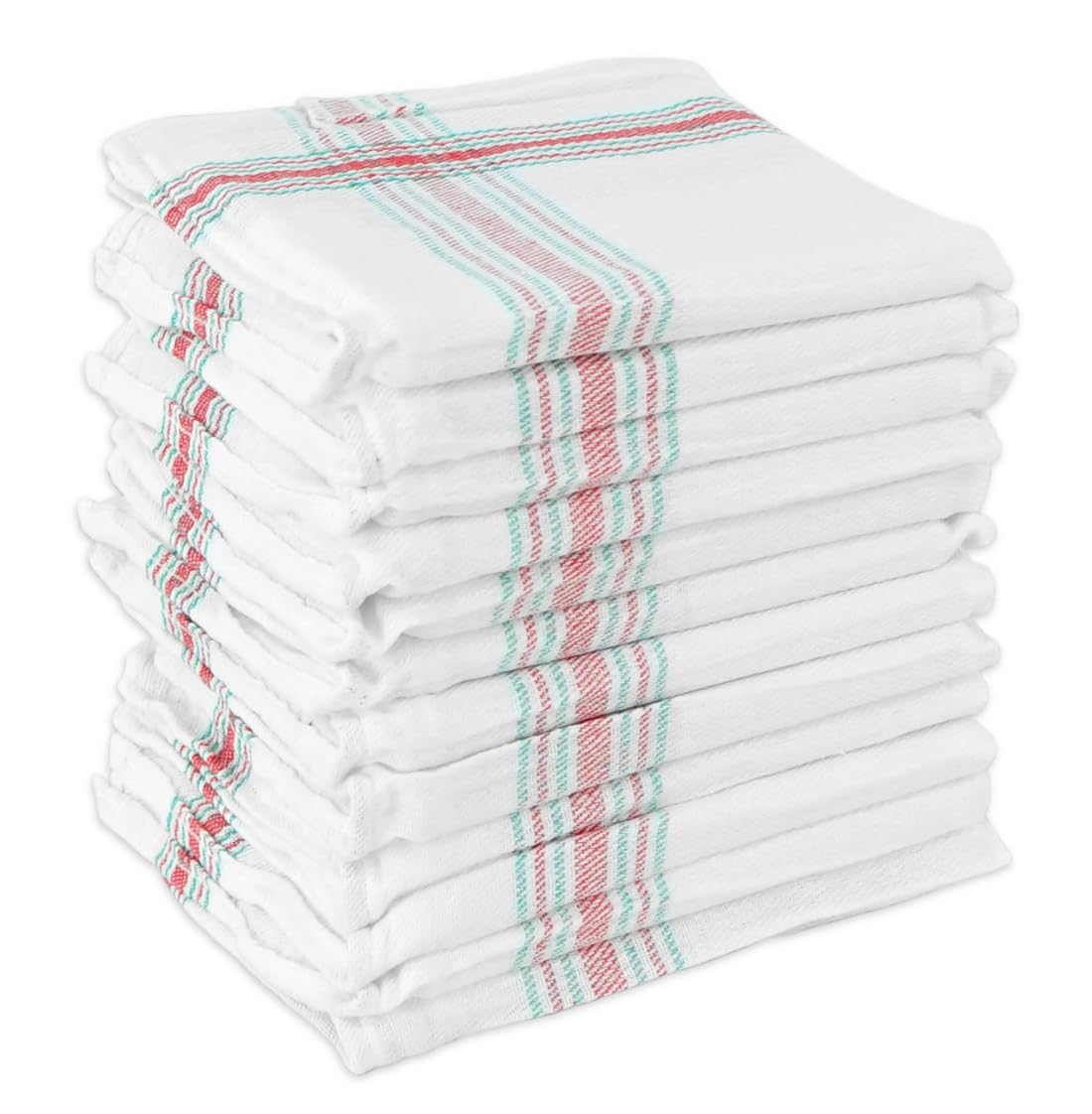 CHELY INTERMARKET | Los paños de Cocina en Pack 12 Unds (Blanco) 45x45cm Suaves y duraderos. Este paño de Cocina está Hecho para hogares, restaurantes y Bares.