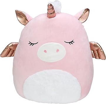 Rose Gold Alicorn Ultra Soft Plush Toy 