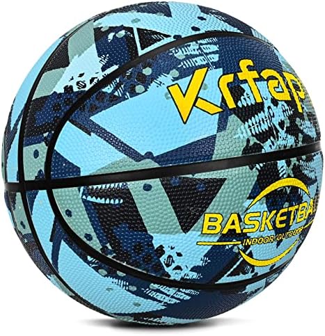 Krfapt Youth Basketball Size 5 (27.5'') Kids Basketball for Indoor Outdoor Park Games Play,Waterproof Pool Basketball
