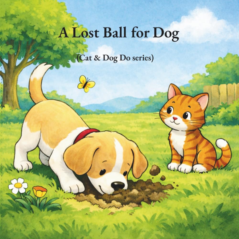A Lost Ball for Dog: (Cat & Dog Do Series) (Dog's big day)