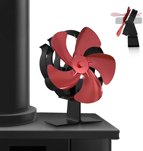 90° Rotatif Ventilateur Poele à Bois MERTTURM
