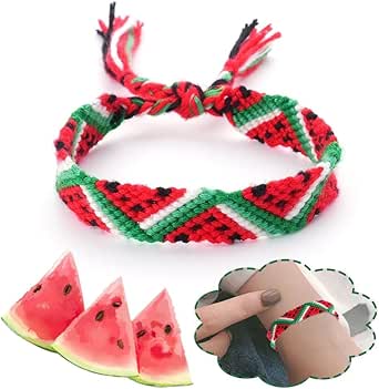 Pulsera De Bandera Palestina, Pulsera Trenzada Palestina Gratis