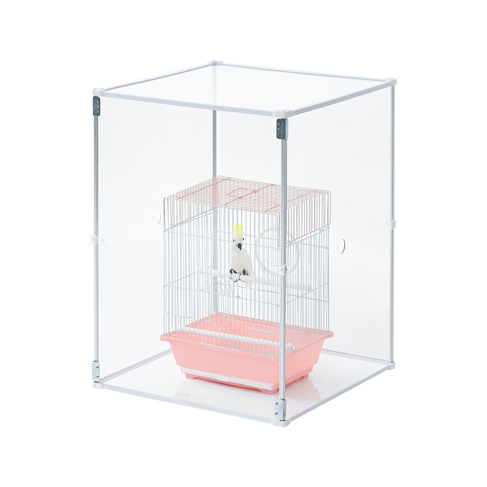 Amazon | とりまる Mサイズ 鳥かご アクリルケース 防寒カバー ケージ