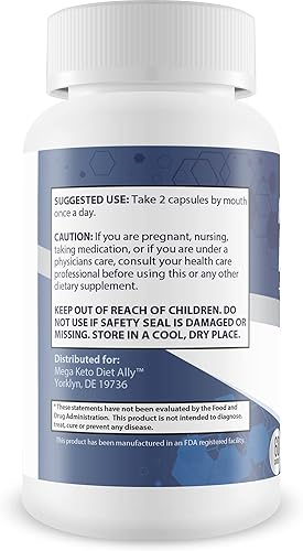 Miniatura 3 de Mega Keto Diet + Cleanse - Ayuda a reducir la hinchazón intestinal - Elimina los carbohidratos para apoyar la limpieza de la cetosis - Apoyo