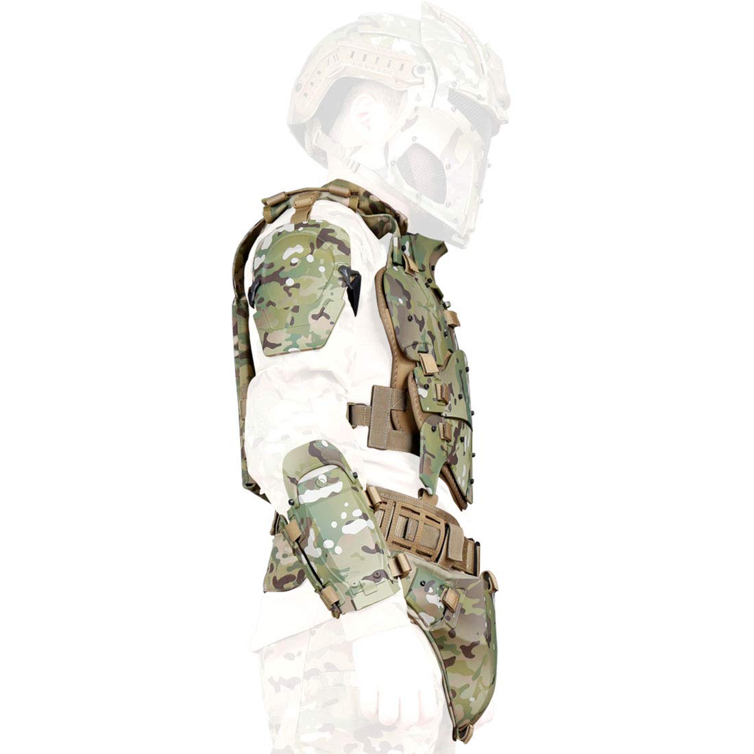 Buy Teakpeak Tactical Military Vest, Upgraded Combat Vest, Adjustable