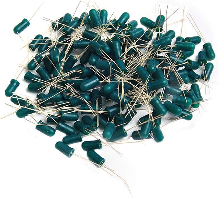 Comimark 100Pcs Miniature lamp 3mm 12v Indicator Bulb Bombilla Incandescent Filament
