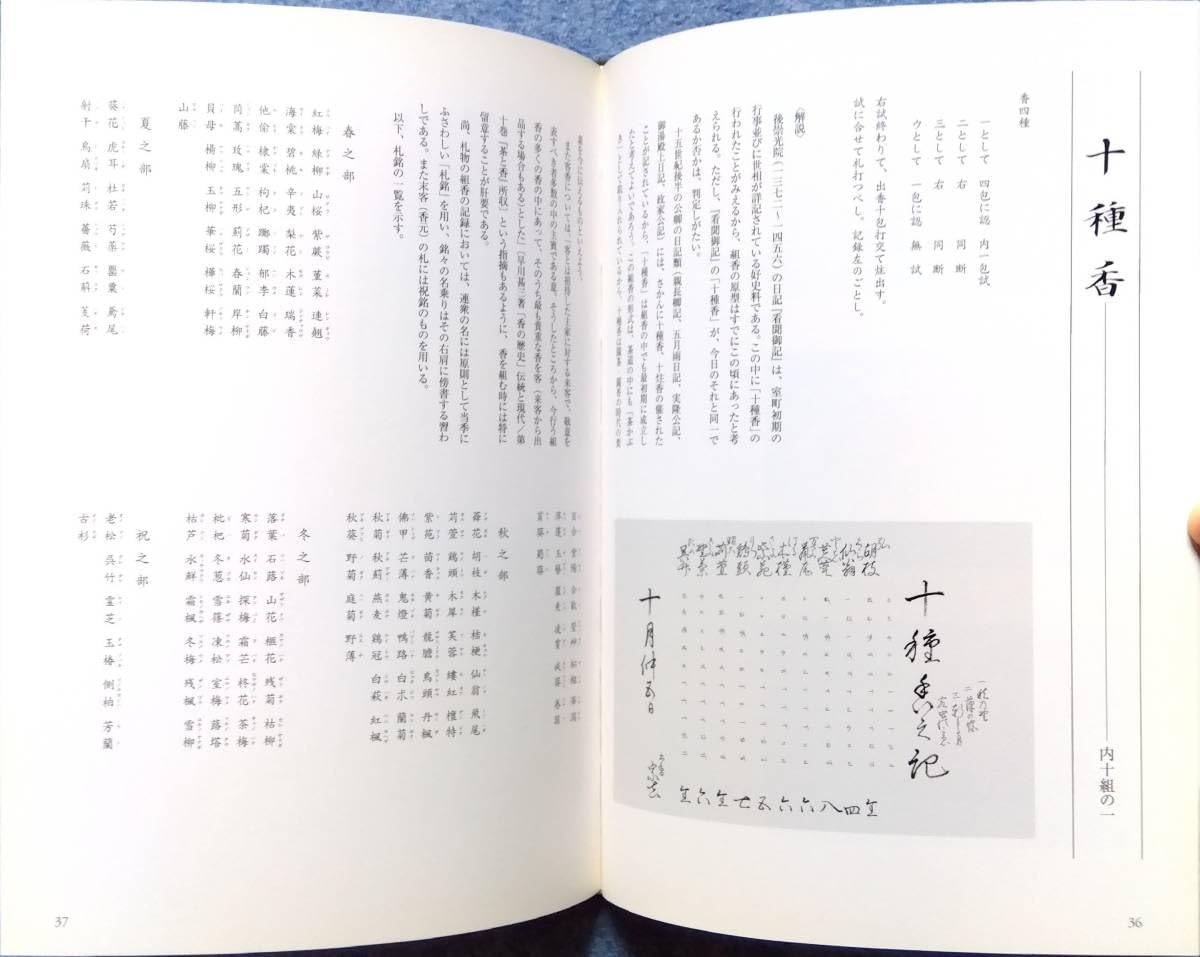 Amazon.co.jp: 志野流香道『桂香 志野流香道要略』(歴代家元 組香解説