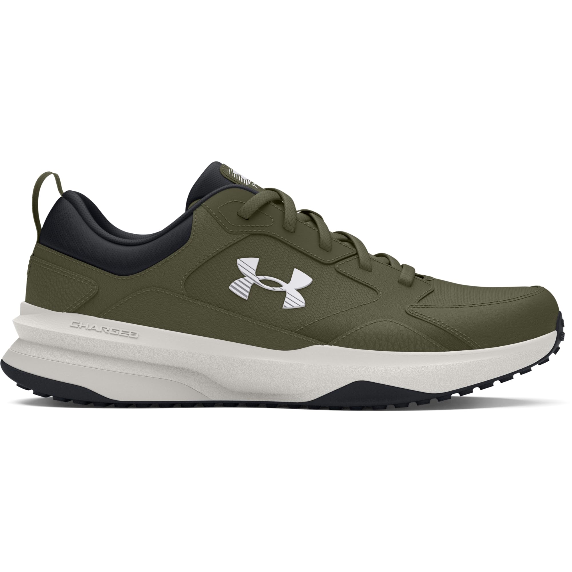 Under Armour Charged Edge Trainingsschuhe für Herren, Marine Od Green White Clay White, 40 EU