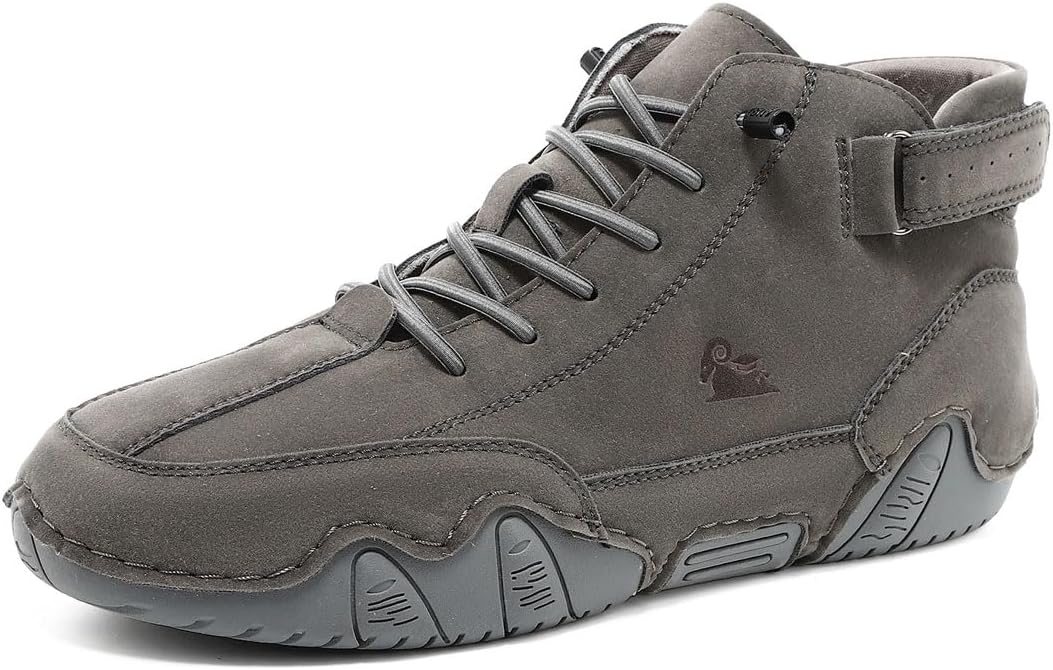 Waterproof Outdoor Unisex Hiking Boots High Top Anti Slip Ankle Chukka Boots Breathable Slip On Camping Driving Italian Sports Boots