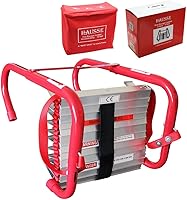 Vista 7 de Hausse Retractable 2 Story Fire Escape Ladder, 13 Feet
