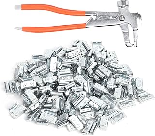 Tire Wheel Balancing Weights, Clip on Balancing Wheel Weight Balancetire Repair with Balance Pliers P-Style Aluminium Alloy Weight Tire Repair Parts 100pcs 15g/0.53oz