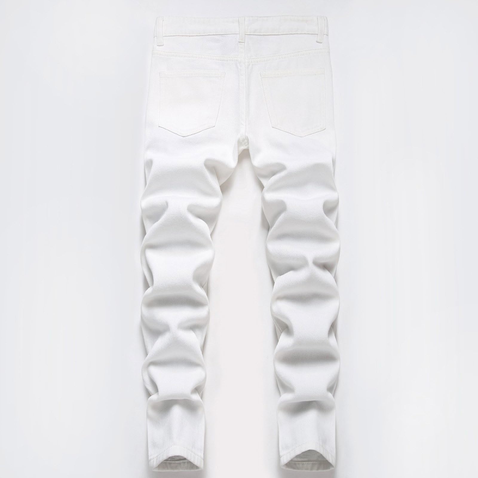 Générique Jeans Strappati per Ragazzo 2026 Pantaloni Lunghi Casual Confortevoli Allungabili Moda Primavera Autunno Bambino