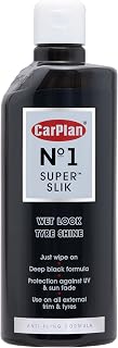 CarPlan No.1 Super Slik, Wet Look 자동차 타이어 광택, 533.6ml(21온스)
