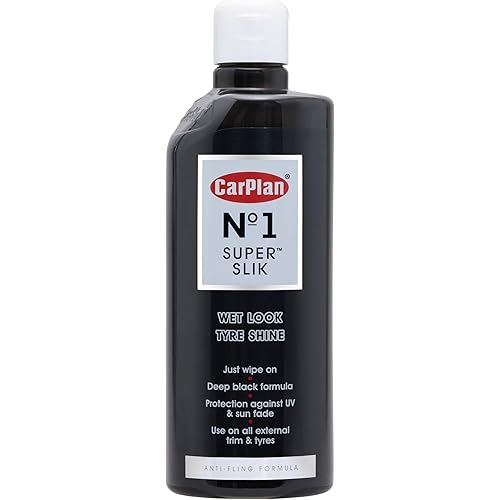 CarPlan No.1 Super Slik, Wet Look Car Tyre Shine, 21 Fl Oz