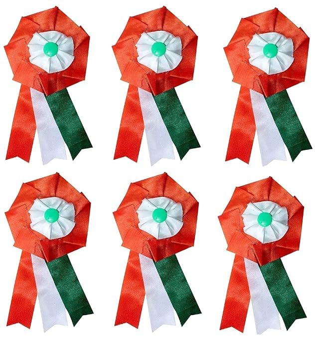 Indian National Flag Metal Pin Badge, Tricolor Tiranga Brooch, Pack of 12, for Republic Day and Independence Day Celebrations, Suitable for Kids and Adults-image-48