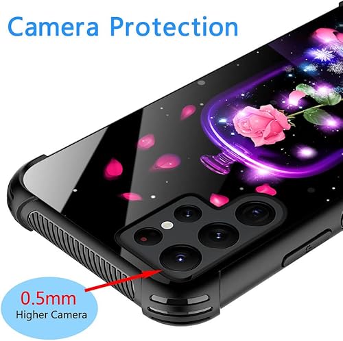 Miniatura 405 de Funda para Samsung Galaxy S23 Plus, protección de grado militar, esquinas a prueba de golpes, funda antiarañazos para Samsung Galaxy S23 Plus, flor