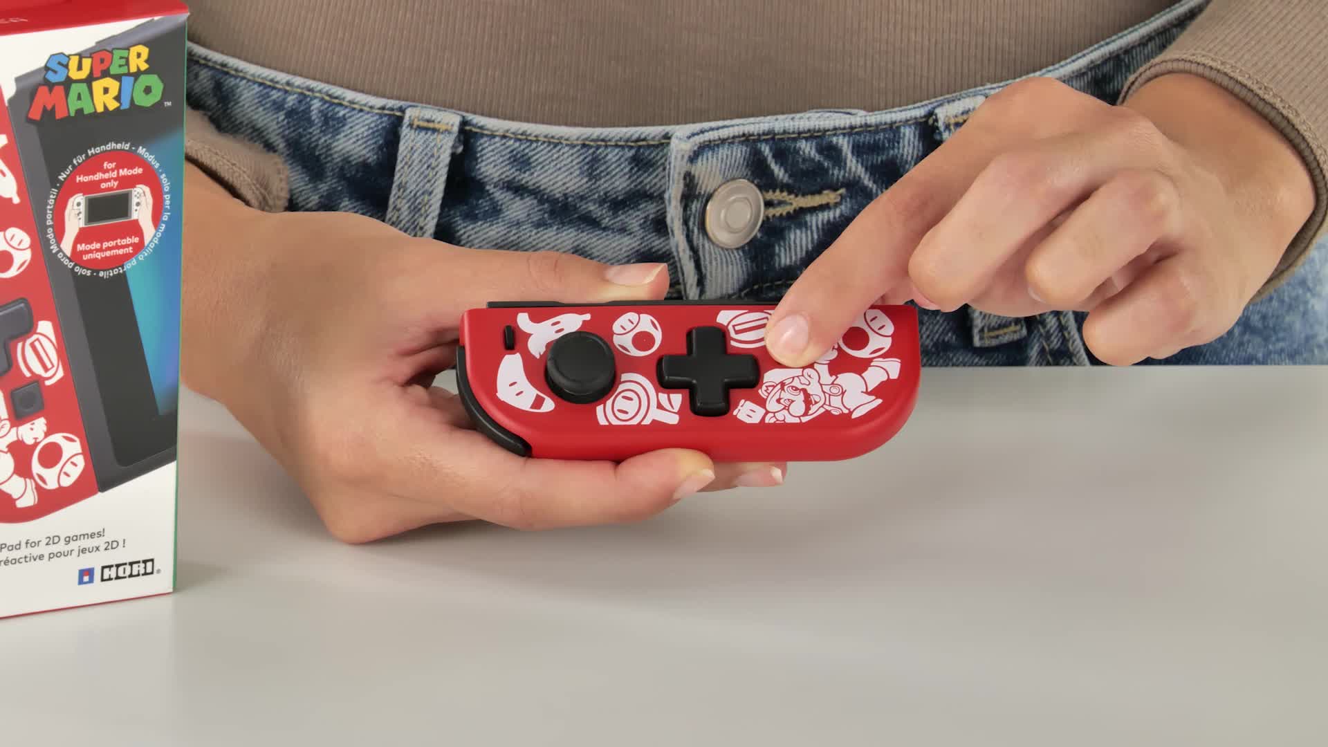 HORI - Controller D-Pad (a sinistra) Super Mario (Nintendo Switch