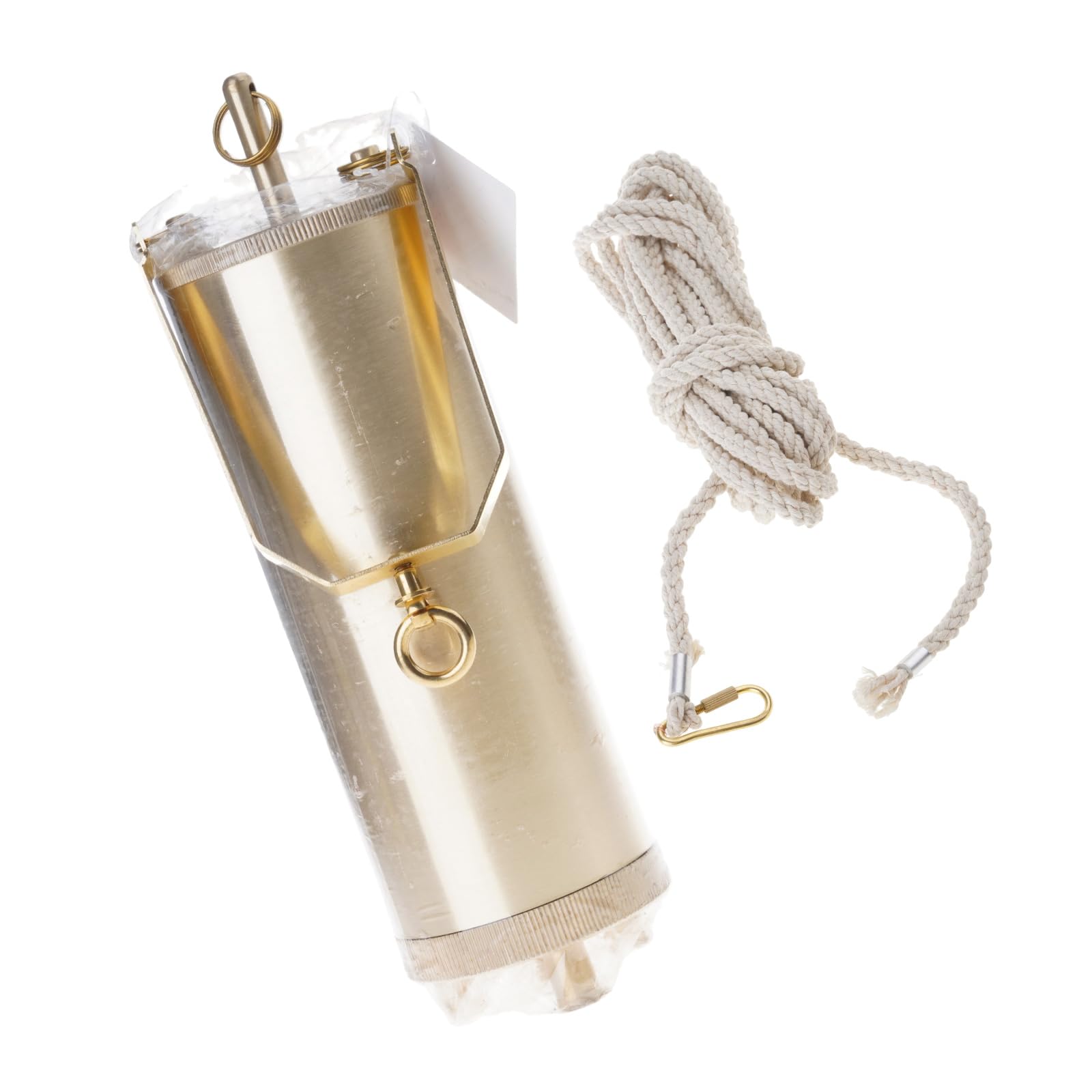 Rgybao Copper 500Ml Accurate Oil Sampler For Bottom Sediment And Water Collection In Reservoirs Feature Copper Construction And Leak Technology Oil Sampling Container