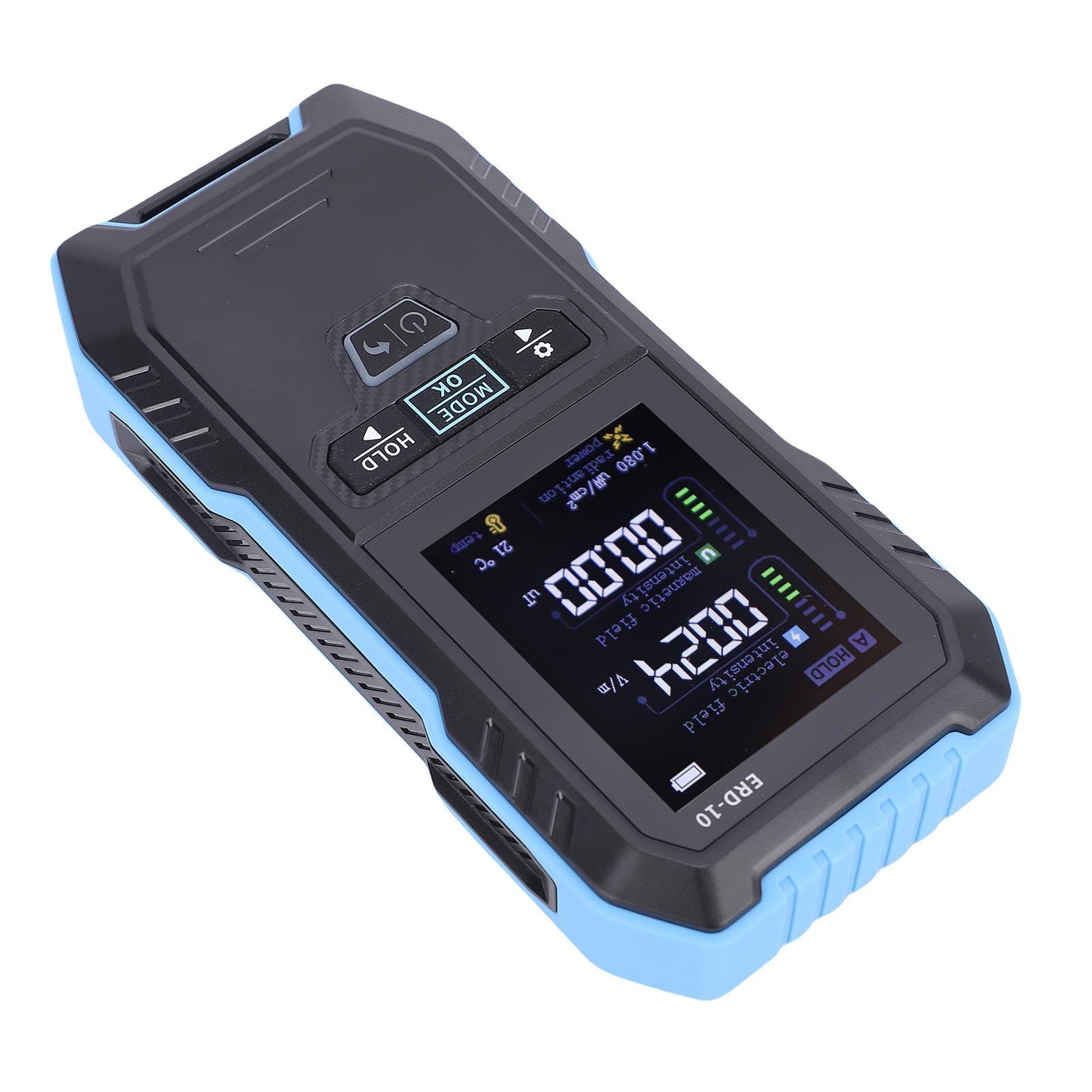 EMF Mètre 4 en 1 Champ Électrique Magnétique Numérique Radio