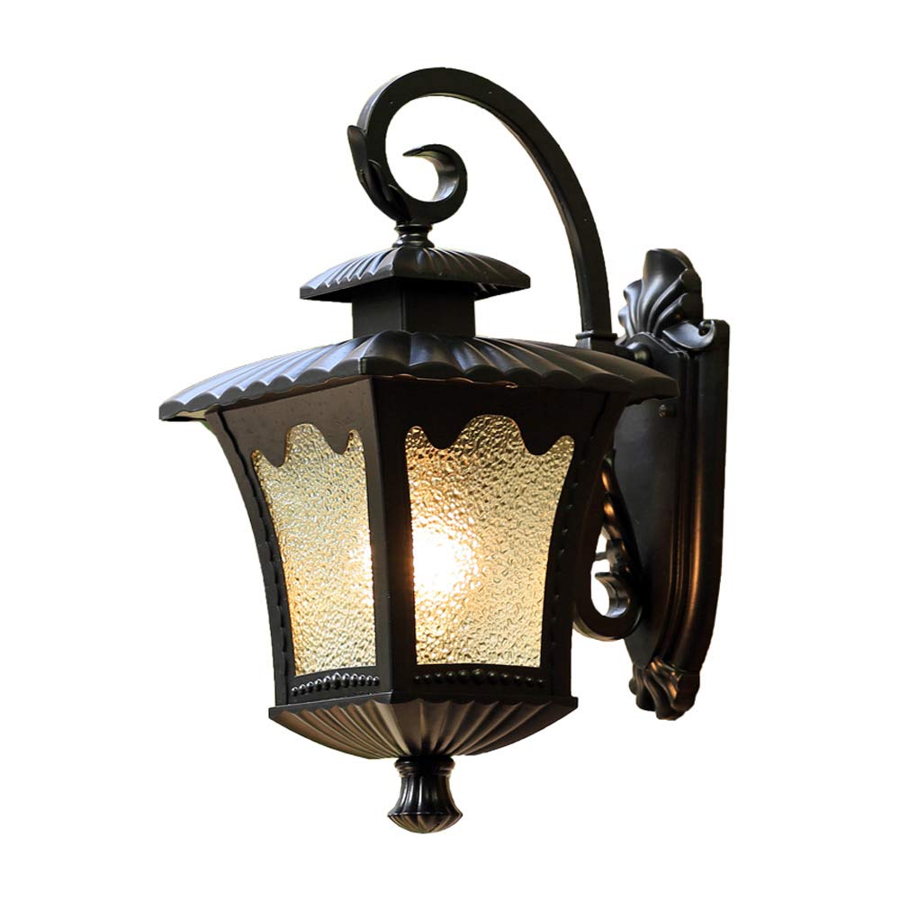 Applique murale en métal de style antique luminaire étanche haut de gamme pour terrasse