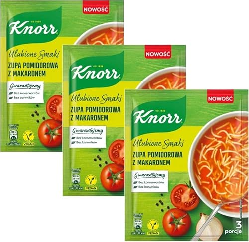 Knorr Tomato Instant Soup with Pasta 50g / 1.76oz (Pack