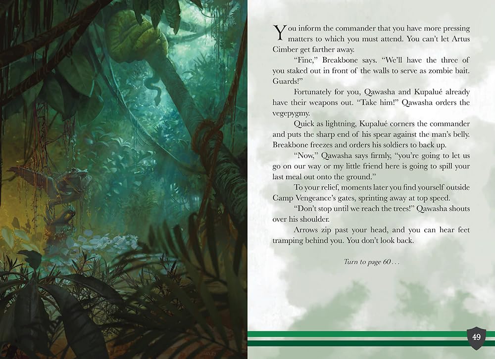 Dungeons & Dragons: Into the Jungle: An Endless Quest Book      Paperback – August 7, 2018