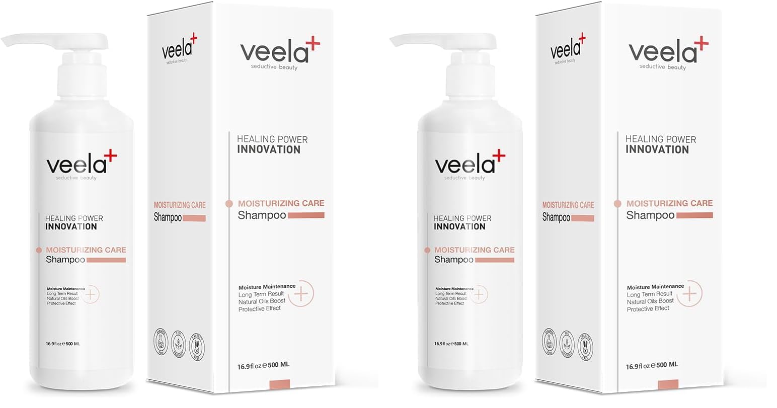 Veela Kuru Saçlar İçin Canlandırıcı Yoğun Nem Bakım Şampuanı Moisturizing Care Shampoo (2 paketi)