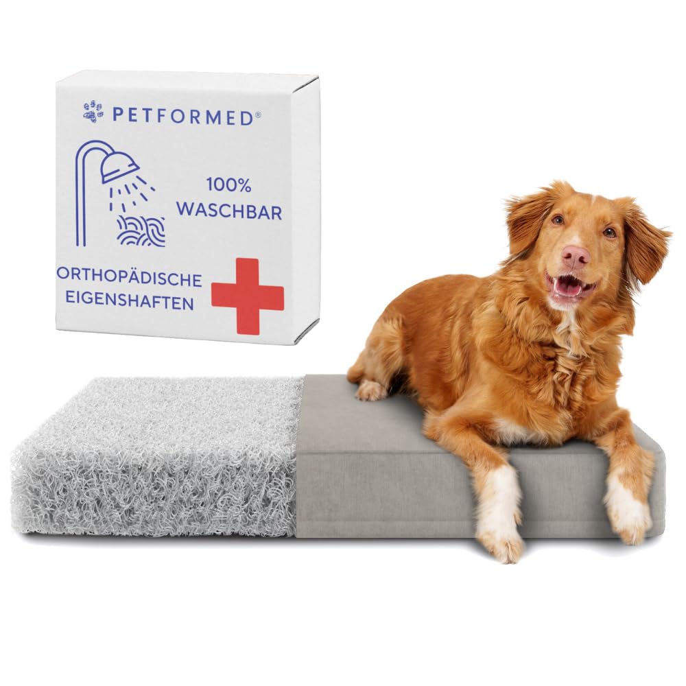 Vendit Orthopädisches Hundebett XL – Memory Foam Für Große Hunde, Wasserfest & Pflegeleicht