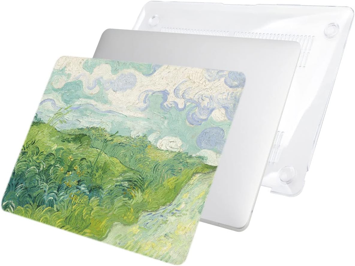 LanBaiLan Laptop Plastic Hard Shell Protective Case, Compatible for New MacBook Air 13 inch 2020 2019 2018 Release A2337 M1 A2179 A1932 Retina Display with Touch ID & Keyboard Cover, Grassland - Image 6