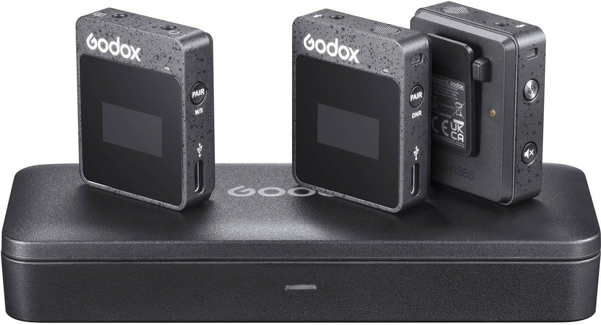 Godox MoveLink II M2 Sistema de Micrófono Inalámbrico 2.4GHz miniatura 1