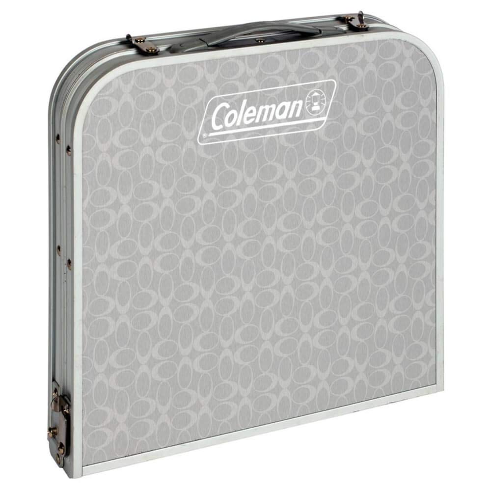 Coleman 204395 stół kempingowy Mini Camp Table (80 x 40 x 31,5/55 cm), srebrny