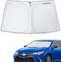 Vista 13 de Goodyear Parasol plegable para parabrisas Ford Edge 2015-2024, accesorios de automóvil, cubierta de parasol, parasol para parabrisas de automóvil