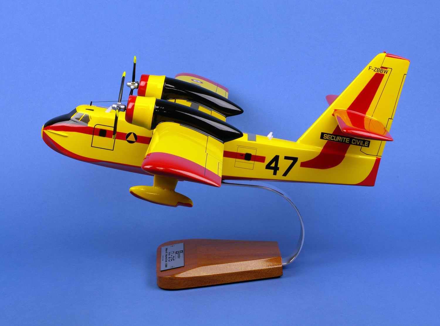 Odeon Grande modello da collezione Canadair CL-215 Pellicano 47 Sicurezza Civile CL215 1/55