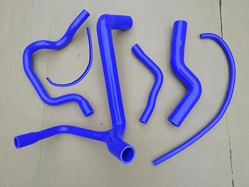 Manguera del calentador del radiador para Mercedes-Benz W201 190 E 1.8 2.0 2.3 1982-1993 con AC A 2015012382 2015016682 2018320594 1238327594 (azul)