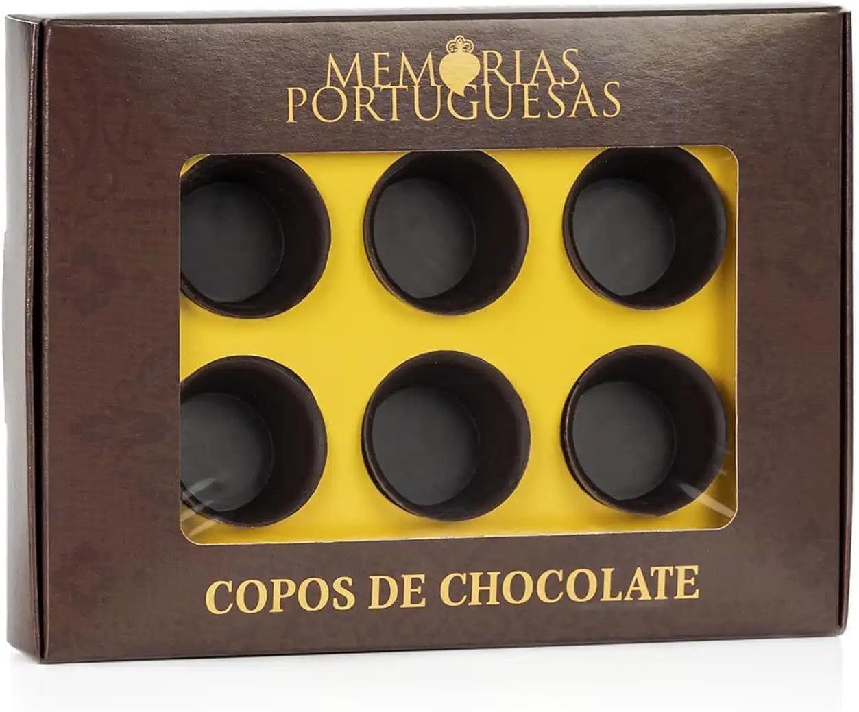 Tazas de Chocolate Nómada - Pack de 3 Cajas con 6 Tacitas - Peso de 36 g - Con Aroma de Vainilla - Textura Suave y Cremosa - Producto Gourmet de Origen Portugués