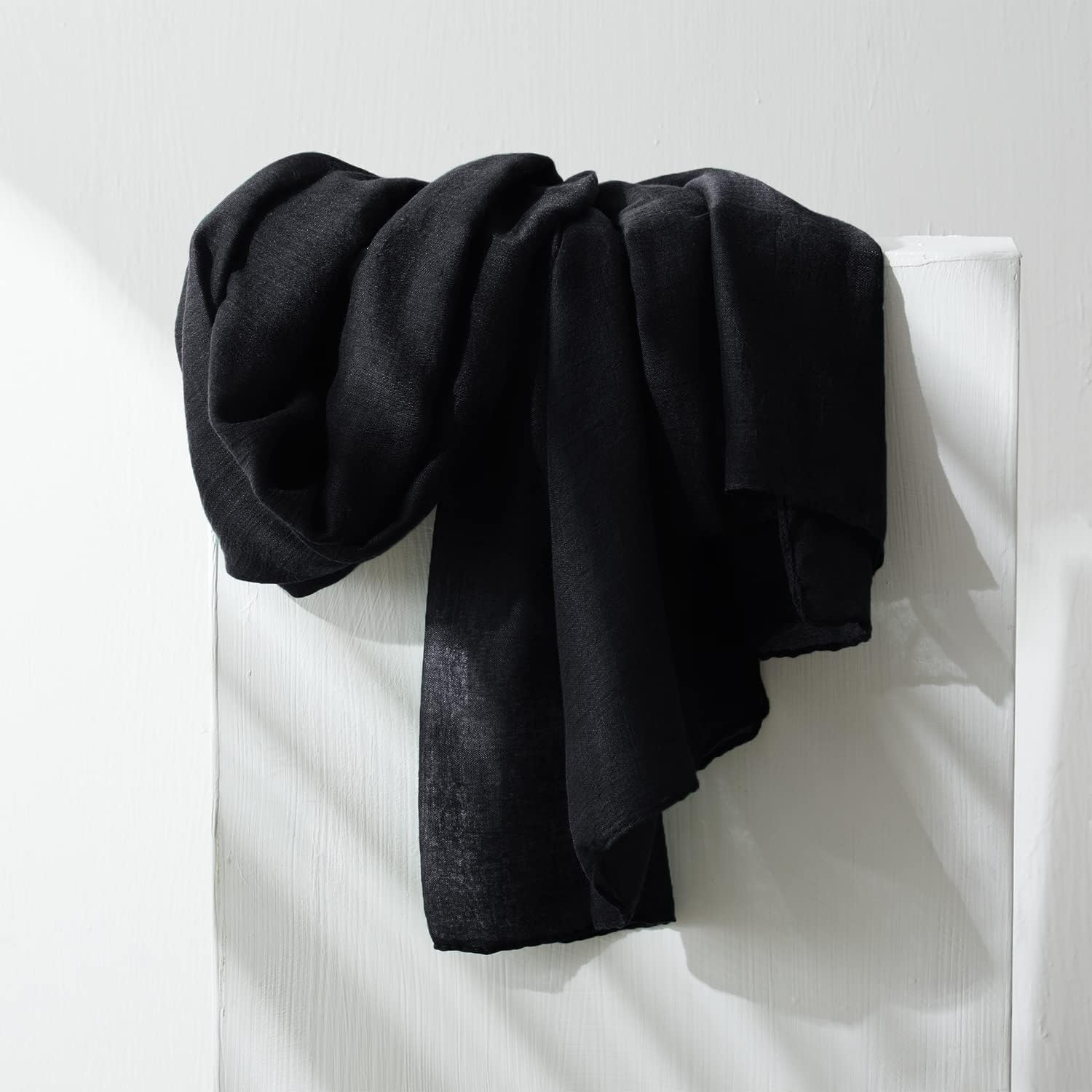 MissShorthair Women Solid Color Scarf Long Lightweight Scarves for Women Large Sheer Wrap Shawl - Image 7