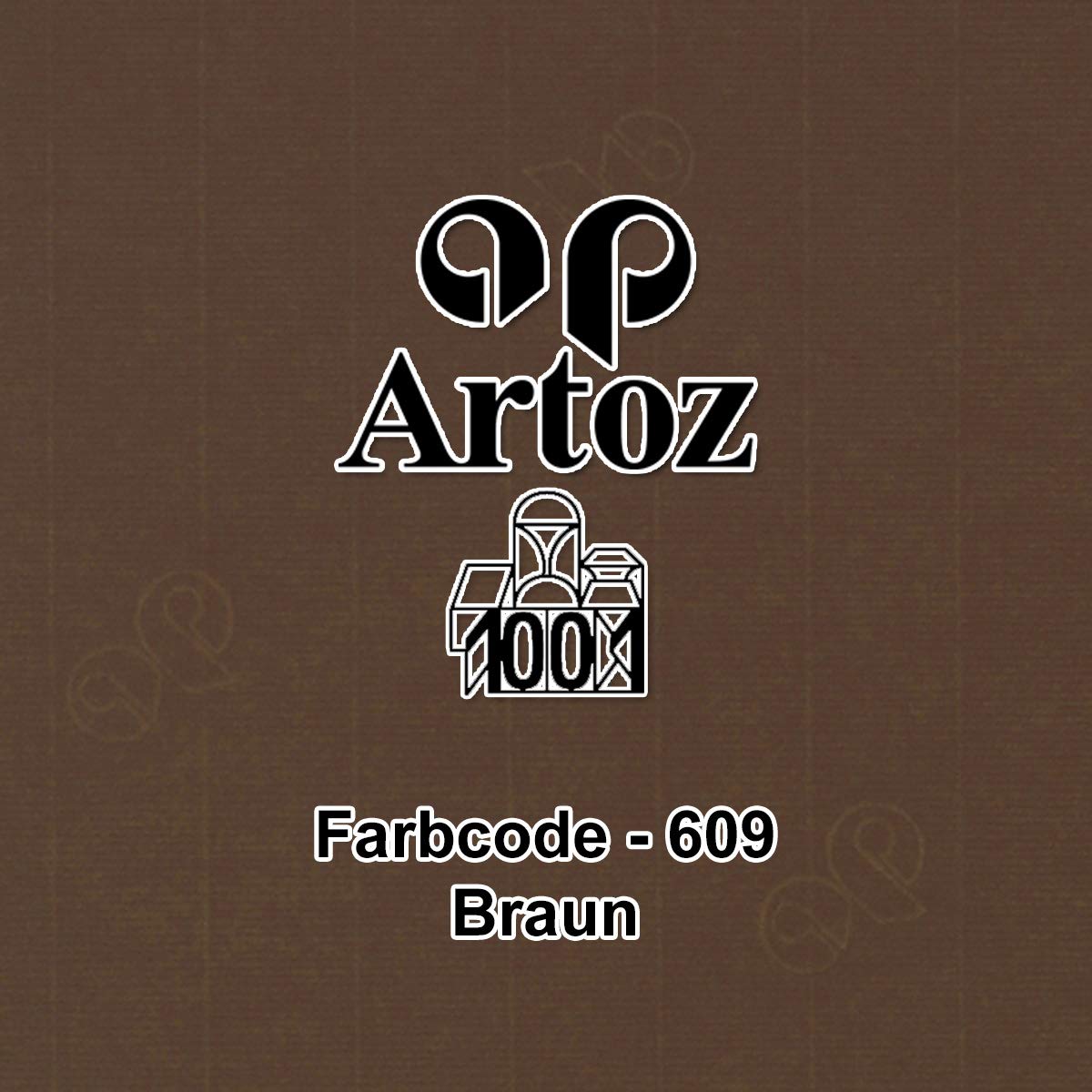 ARTOZ 150 x kwadratowe koperty brązowe (brązowe) 100 g/m² – 16 x 16 cm – koperta bez okienka – koperty z klejem
